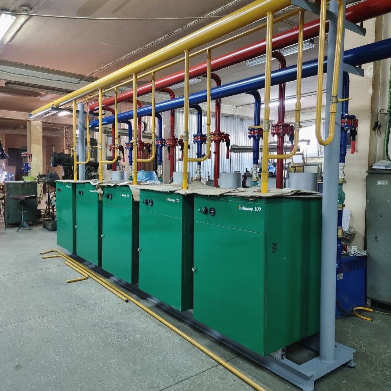 Напольные газовые котлы Изнаир